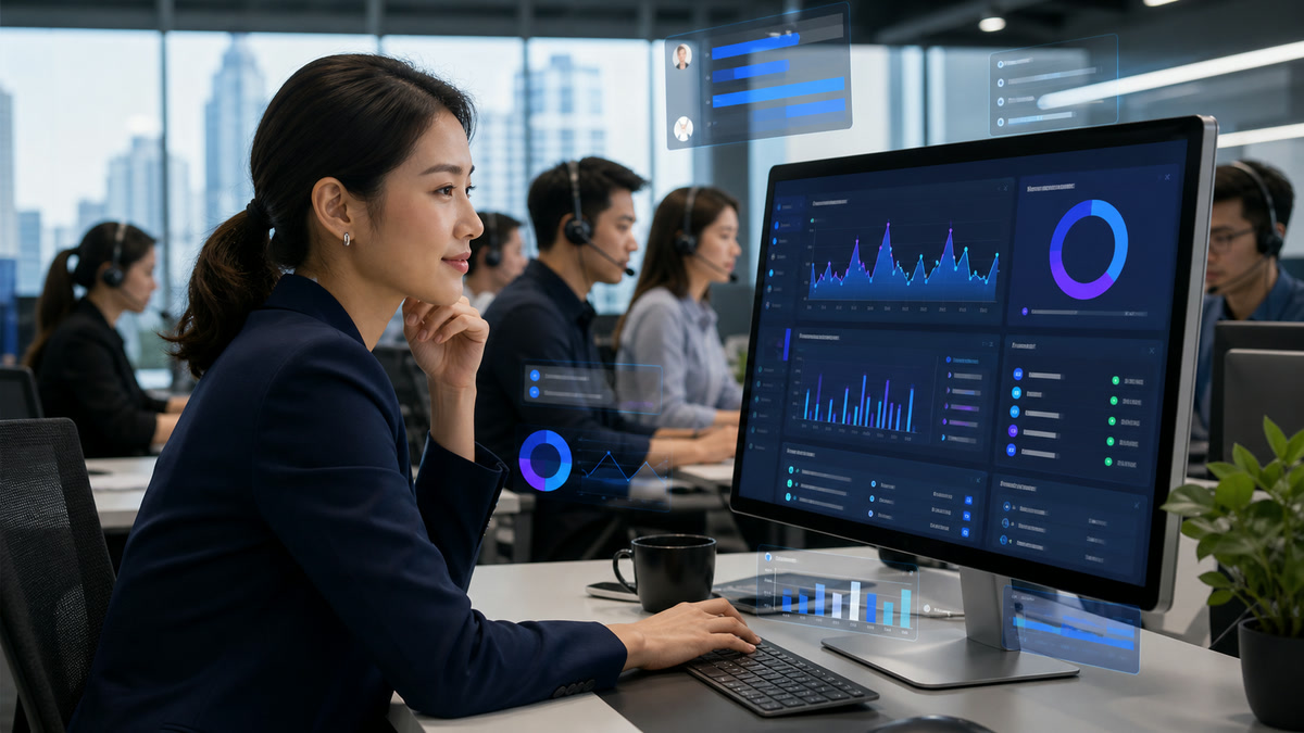 Dashboard รายงานเวลาตอบและประสิทธิภาพทีมแอดมินแบบเรียลไทม์
